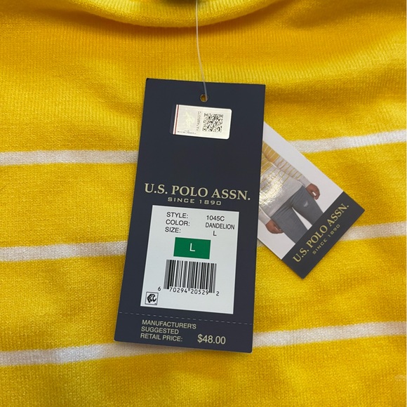 U.S. Polo Assn. yellow sweater - Picture 4 of 4